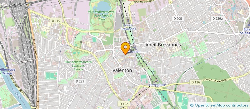 localisation de l'entreprise MADAME FRANCOISE MRDJENOUIC  VALENTON