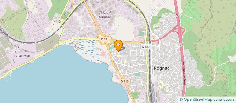 localisation de l'entreprise MADAME FRANCOISE MULATERO  ROGNAC