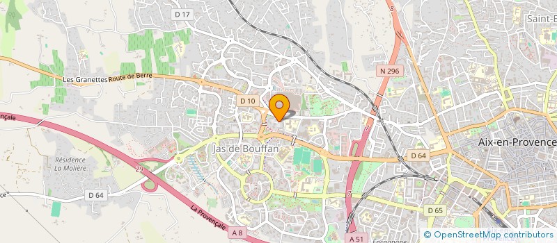 localisation de l'entreprise MADAME FRANCOISE MULLER à AIX-EN-PROVENCE