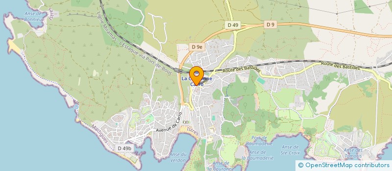 localisation de l'entreprise MADAME FRANCOISE MUTOT à MARTIGUES