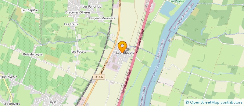 localisation de l'entreprise MADAME FRANCOISE MUZY à LA CHAPELLE-DE-GUINCHAY