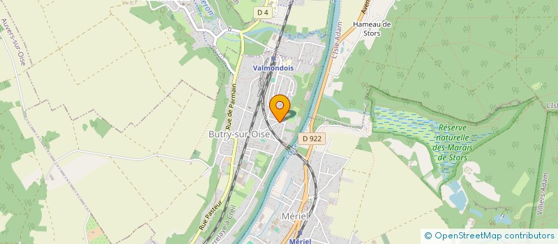 localisation de l'entreprise MADAME FRANCOISE NAMY  BUTRY-SUR-OISE