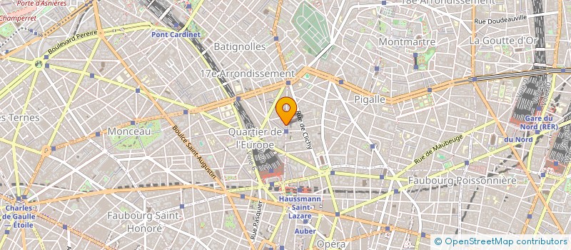 localisation de l'entreprise MADAME FRANCOISE-NATAHALI GOZLAN  PARIS