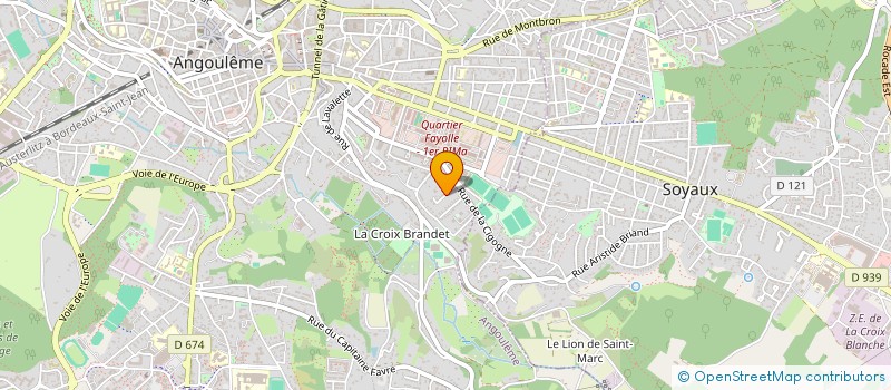 localisation de l'entreprise MADAME FRANCOISE NAVEAU à ANGOULEME