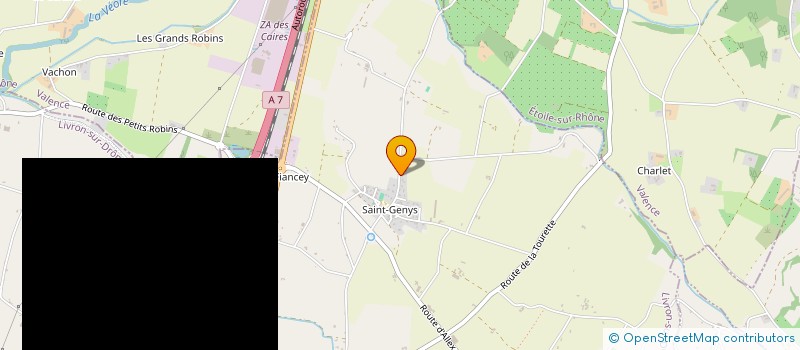 localisation de l'entreprise MADAME FRANCOISE NEGRE  LIVRON SUR DROME