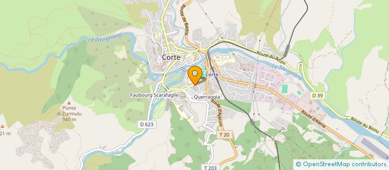 localisation de l'entreprise MADAME FRANCOISE NERI à CORTE