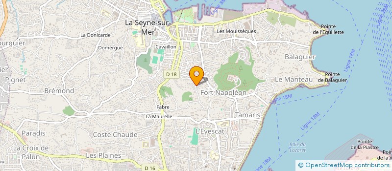 localisation de l'entreprise MADAME FRANCOISE NGUYEN à LA SEYNE SUR MER