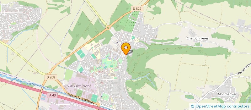 localisation de l'entreprise MADAME FRANCOISE NICOLAS  BOURGOIN-JALLIEU