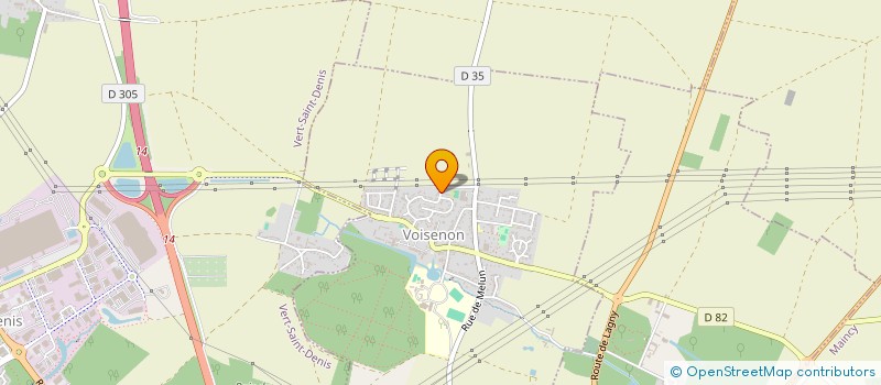 localisation de l'entreprise MADAME FRANCOISE NICOLAU  VOISENON