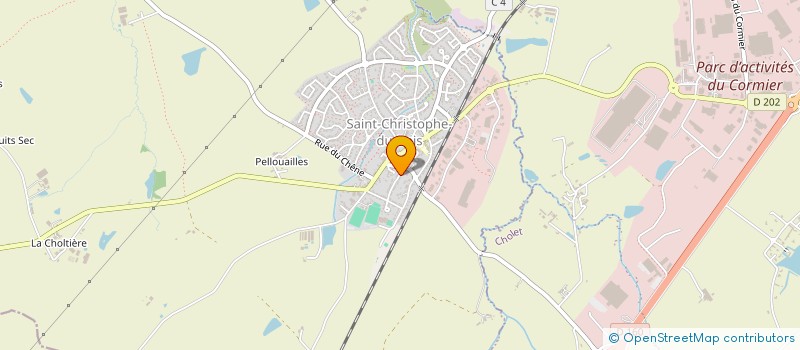 localisation de l'entreprise MADAME FRANCOISE NOBIRON à SAINT-CHRISTOPHE-DU-BOIS