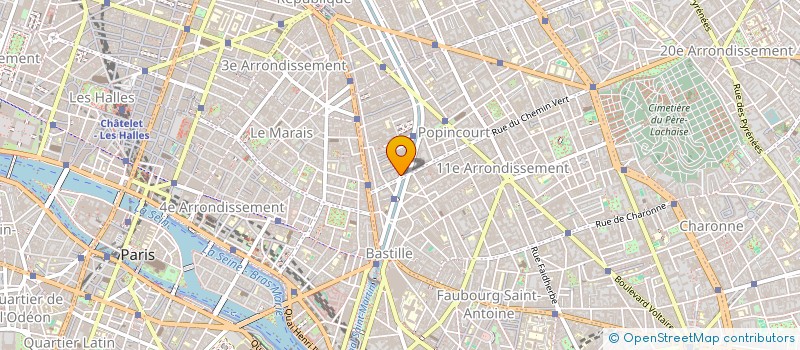 localisation de l'entreprise MADAME FRANCOISE NOCET  PARIS