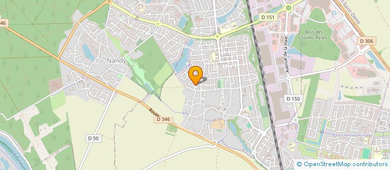 localisation de l'entreprise MADAME FRANCOISE NOEL  SAVIGNY-LE-TEMPLE