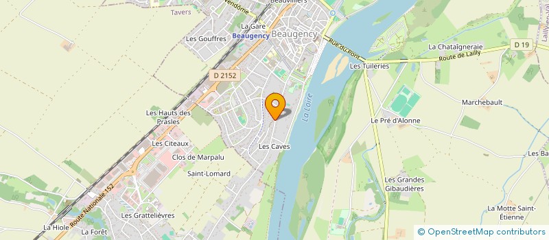localisation de l'entreprise MADAME FRANCOISE NONET à BEAUGENCY