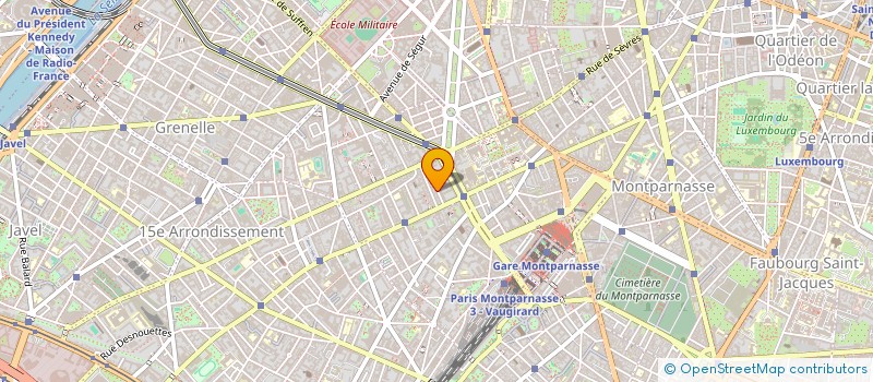 localisation de l'entreprise MADAME FRANCOISE ODILE LE NOAN  PARIS 15