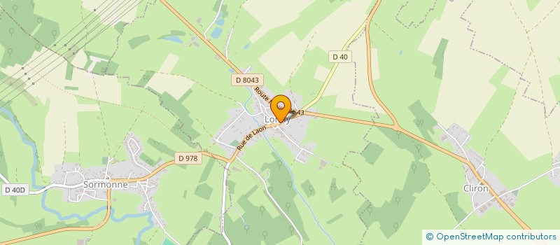 localisation de l'entreprise MADAME FRANCOISE OEDIN  LONNY