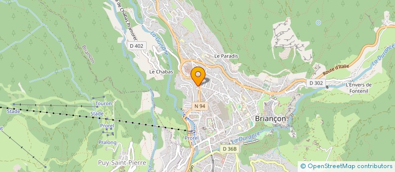 localisation de l'entreprise MADAME FRANCOISE OLIVER à BRIANCON