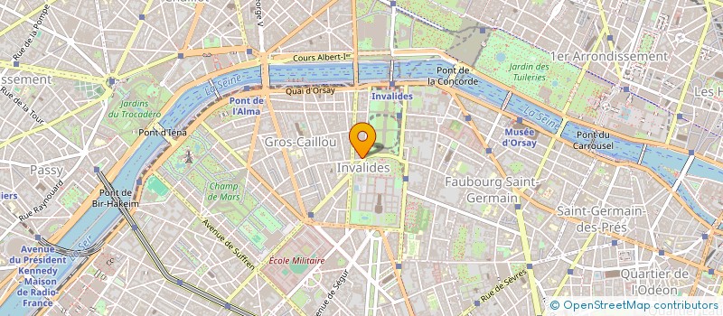 localisation de l'entreprise MADAME FRANCOISE PABANEL  PARIS