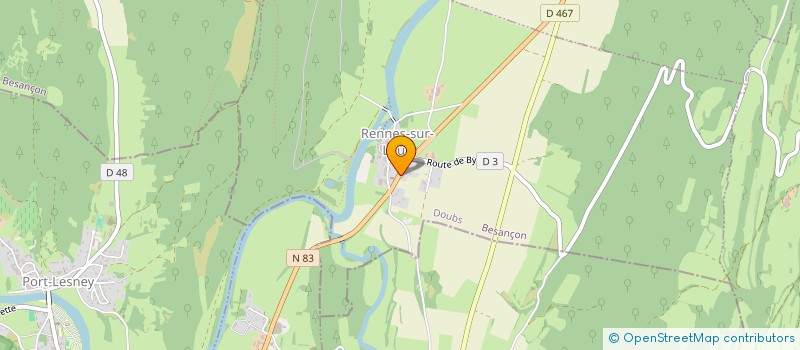 localisation de l'entreprise MADAME FRANCOISE PAGET à RENNES-SUR-LOUE