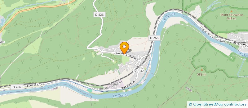 localisation de l'entreprise MADAME FRANCOISE PAIGNAY  DELUZ