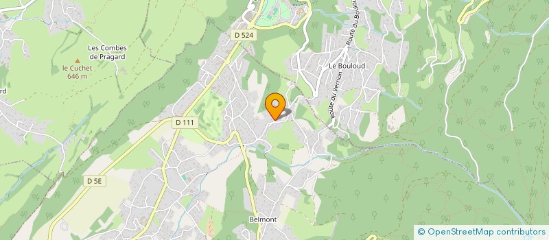 localisation de l'entreprise MADAME FRANCOISE PAILLARD  VAULNAVEYS-LE-HAUT