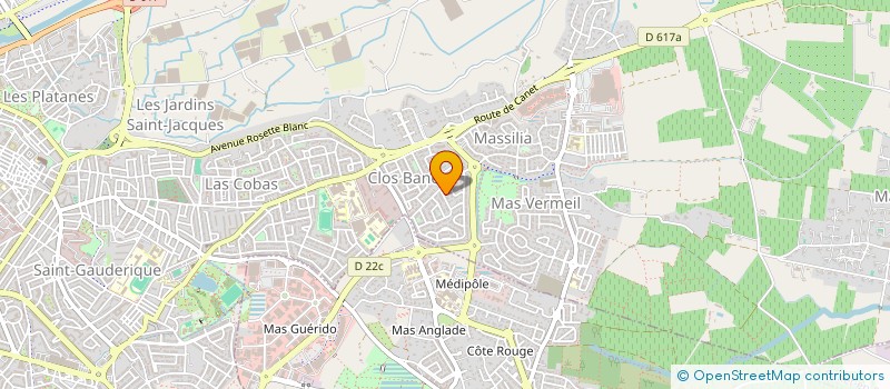 localisation de l'entreprise MADAME FRANCOISE PALAZOT à PERPIGNAN