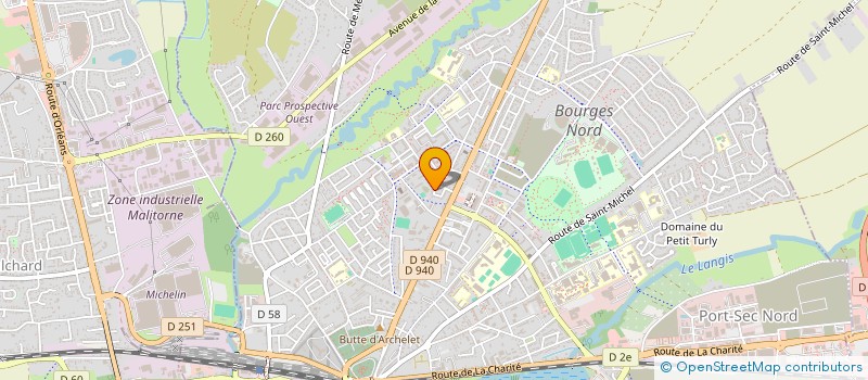 localisation de l'entreprise MADAME FRANCOISE PALICOT  BOURGES