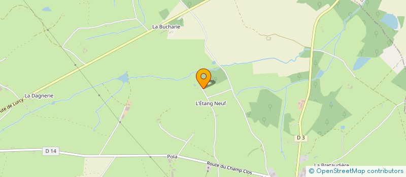 localisation de l'entreprise MADAME FRANCOISE PALLEN  COULEUVRE