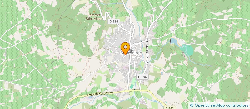 localisation de l'entreprise MADAME FRANCOISE PANICUCCI  VILLES-SUR-AUZON