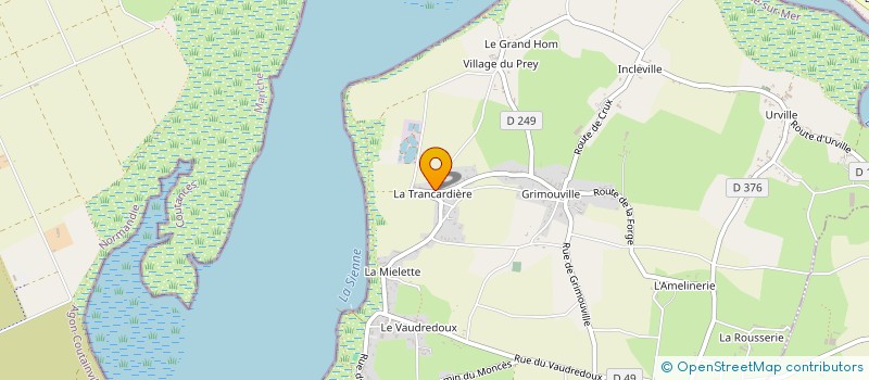 localisation de l'entreprise MADAME FRANCOISE PAPAIL à REGNEVILLE-SUR-MER