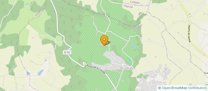 localisation de l'entreprise MADAME FRANCOISE PAPAIX  BUSQUE