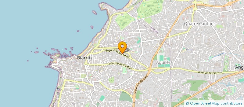 localisation de l'entreprise MADAME FRANCOISE PARADOU à BIARRITZ