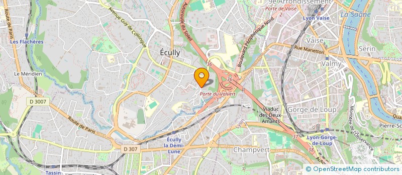 localisation de l'entreprise MADAME FRANCOISE PARIS  ECULLY