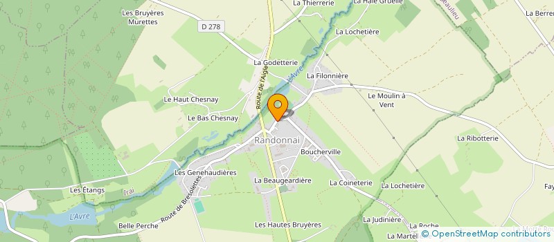 localisation de l'entreprise MADAME FRANCOISE PARMENTIER à TOUROUVRE AU PERCHE