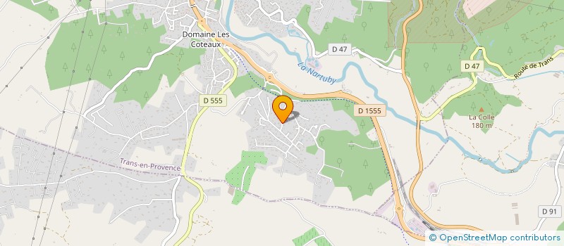 localisation de l'entreprise MADAME FRANCOISE PARMENTIER à TRANS-EN-PROVENCE