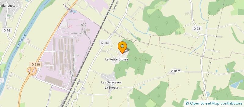 localisation de l'entreprise MADAME FRANCOISE PASCAL à INGRANDES