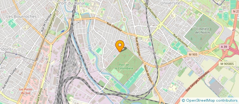 localisation de l'entreprise MADAME FRANCOISE PASSERI  DIJON