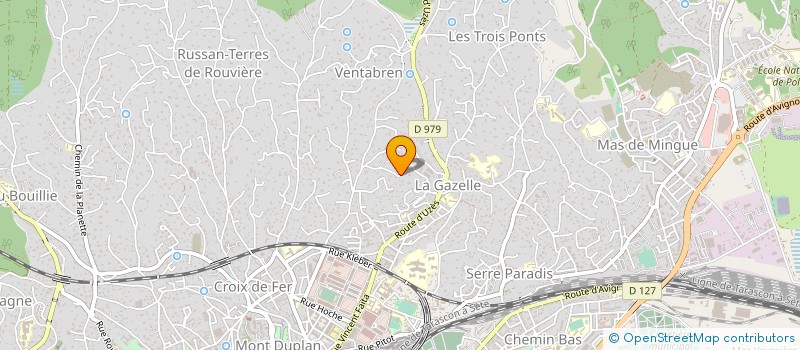 localisation de l'entreprise MADAME FRANCOISE PASTUREL  NIMES