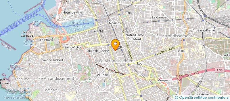 localisation de l'entreprise MADAME FRANCOISE PAUL à MARSEILLE