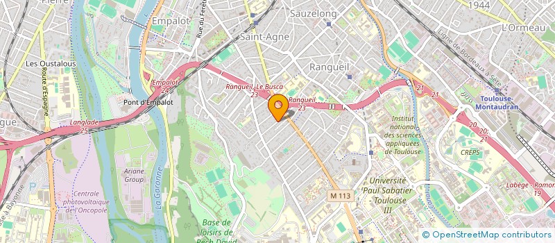 localisation de l'entreprise MADAME FRANCOISE PAULAIS à TOULOUSE