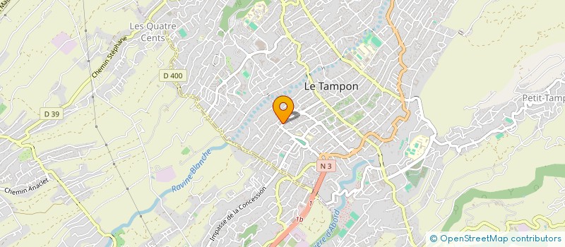 localisation de l'entreprise MADAME FRANCOISE PAYET à LE TAMPON