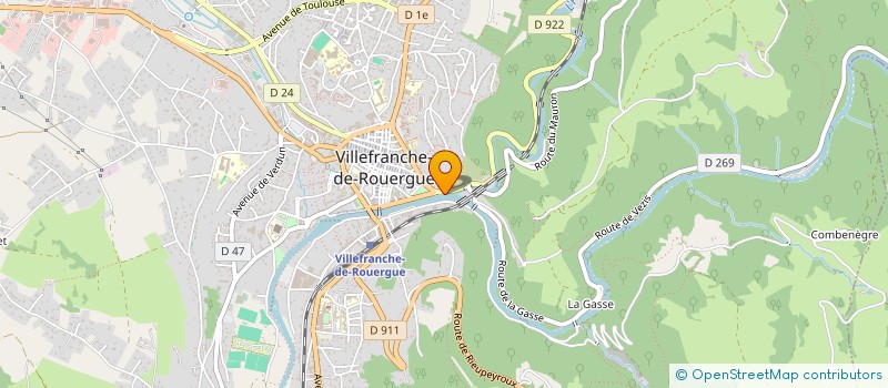 localisation de l'entreprise MADAME FRANCOISE PECHDO à VILLEFRANCHE-DE-ROUERGUE