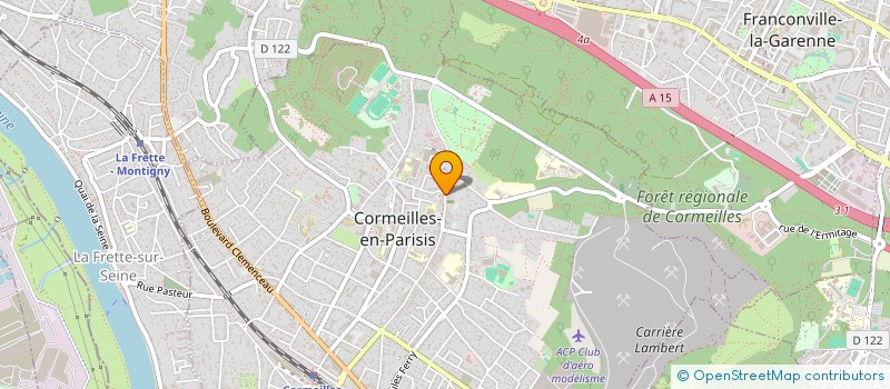 localisation de l'entreprise MADAME FRANCOISE PEDRONO à CORMEILLES-EN-PARISIS