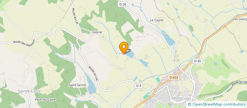 localisation de l'entreprise MADAME FRANCOISE PEIRONE  MONTCUQ-EN-QUERCY-BLANC