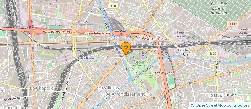 localisation de l'entreprise MADAME FRANCOISE PELISSIER  PARIS