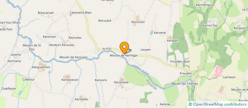 localisation de l'entreprise MADAME FRANCOISE PELLEN  BRELES