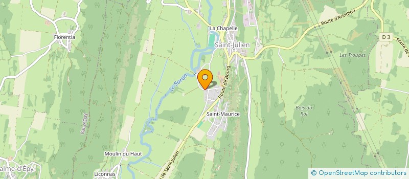 localisation de l'entreprise MADAME FRANCOISE PELLIGAND  LOISIA