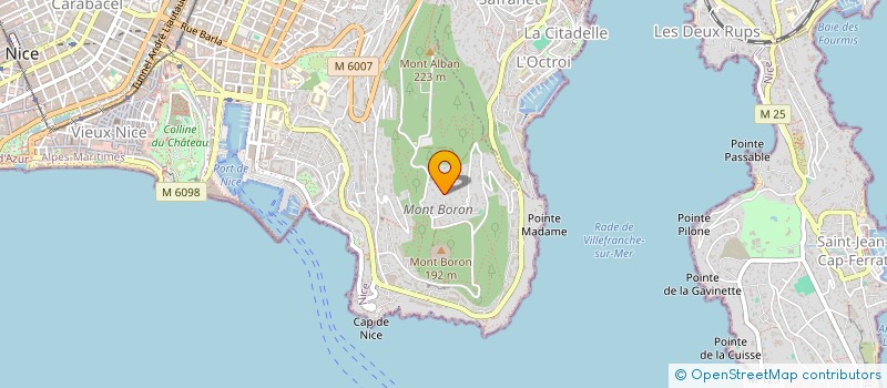 localisation de l'entreprise MADAME FRANCOISE PENCHIENATTI à NICE