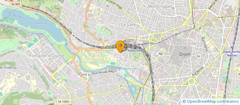 localisation de l'entreprise MADAME FRANCOISE PENNEQUIN à DIJON