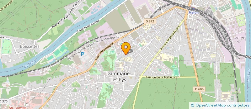 localisation de l'entreprise MADAME FRANCOISE PERREAU à DAMMARIE-LES-LYS