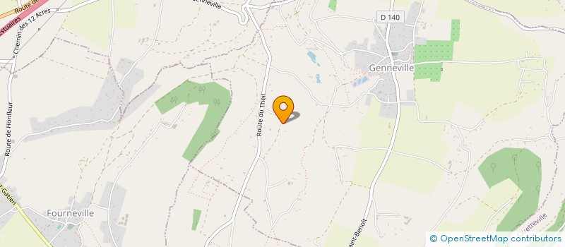 localisation de l'entreprise MADAME FRANCOISE PERREE  GENNEVILLE